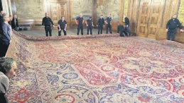 Osmanlı mirası Hereke halısı yeniden Lahey’de