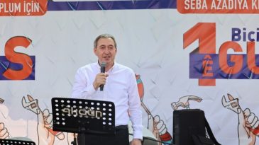 Tuncer Bakırhan Amed’de Konuştu: “Umudu ve Barışı Büyütmek Boynumuzun Borcu”