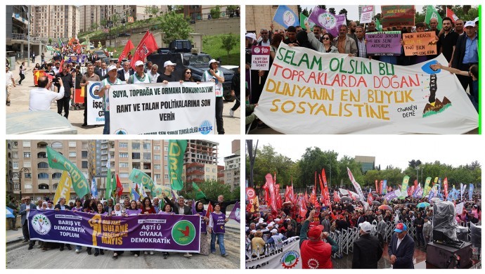 1 Mayıs’ta Barış ve Sosyalizm Vurgusu: Öcalan’ın Koşulları Gündemdeydi