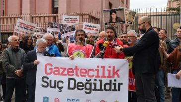 Basın örgütleri Adalet Bakanlığı önünde: Gazetecilik suç değildir